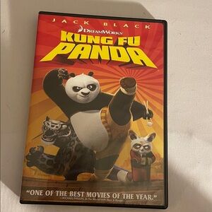 Dreamworks Kung Fu Panda DVD with Black and White Cover Bogo